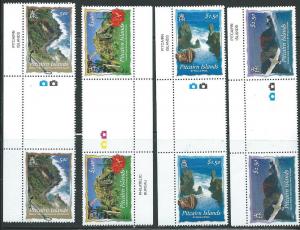 Pitcairn Islands #594-598 Gutter Pairs (MNH) CV$28.00