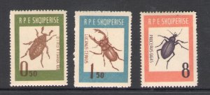 1963 ALBANIA - Miscellaneous Insects No. 616-19 - MNH**