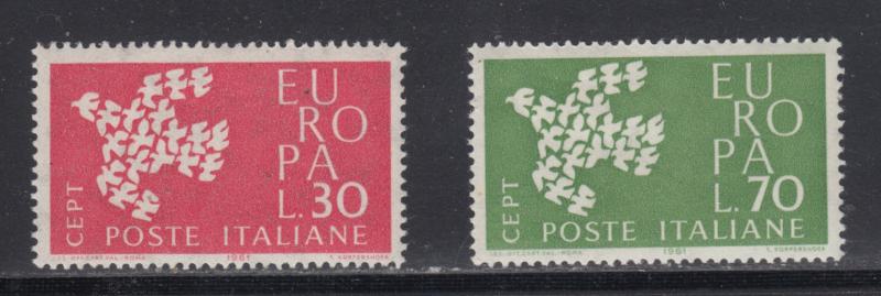 Italy    #845-46   mnh    cat $0.55