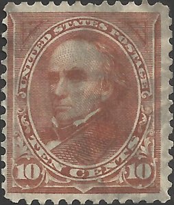 # 283 Orange Brown Used Daniel Webster