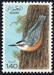 Algeria 633 - Mint-NH - 1.40d Nuthatch (1979) (cv $2.40)