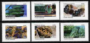 AITUTAKI - 2011 - Clams - Perf 6v Set - Mint Never Hinged