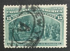 MOMEN: US #238 USED #26486