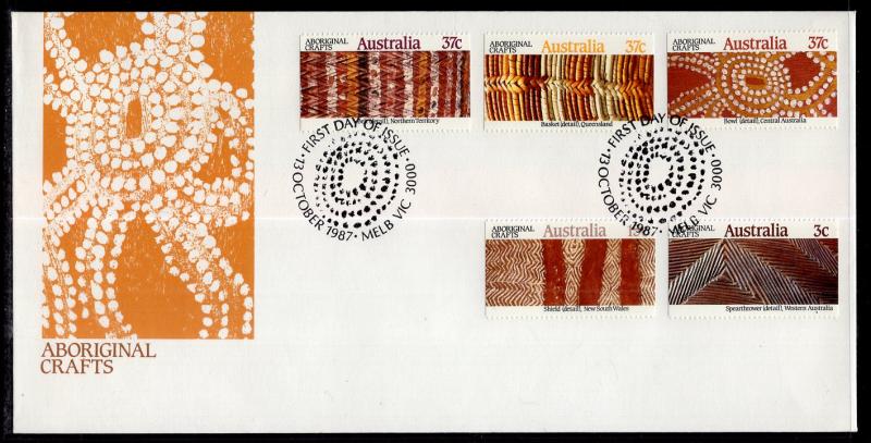 Australia 1047-1051 Crafts U/A FDC