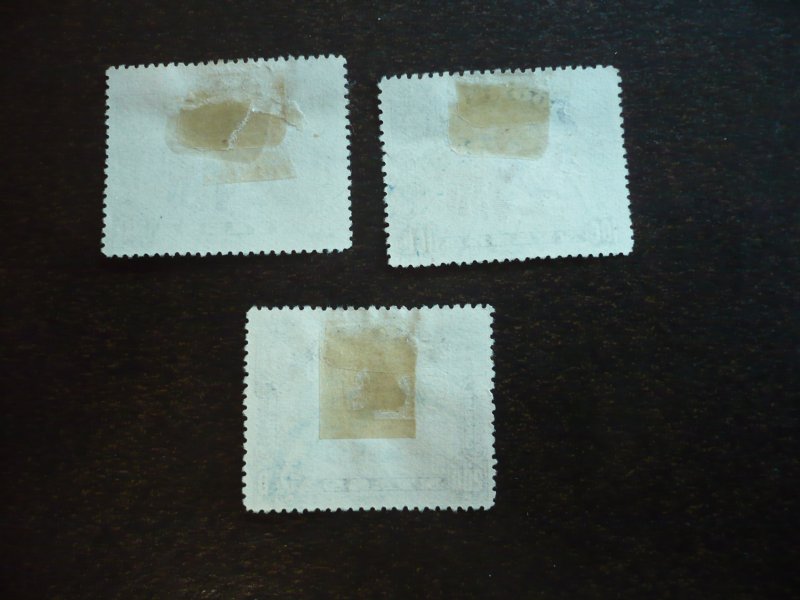 Stamps - Nyassa - Scott# 34, 35, 37 - Used Partial Set of 3 Stamps