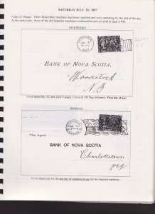 RG HEASMAN  coil bound CANADA'S BICKERDIKE MAIL MARKING MACHINES