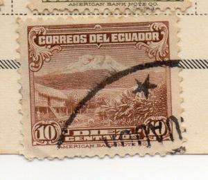 Ecuador 1934 Early Issue Fine Used 10c. 170263