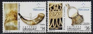 Uruguay 2003, Mercosur 2v, MNH