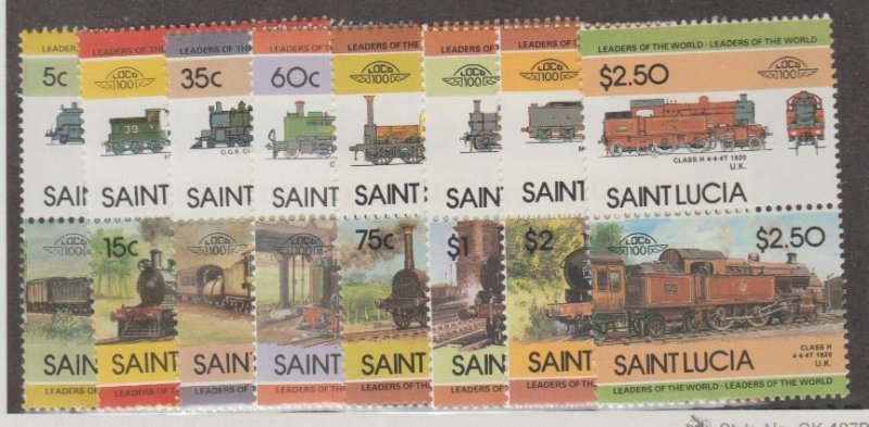 St. Lucia Scott #711-718 Stamps - Mint NH Set