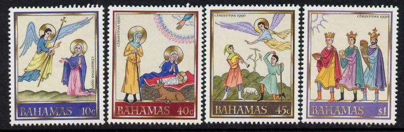 Bahamas 705-8a MNH Christmas, Angel, Mary, Three Kings
