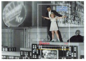 Gambia 2002 - Shirley Temple Little Miss Broadway - Souvenir Stamp Sheet - MNH