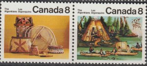 Canada Scott# 567a 1973 XF MNH Pair