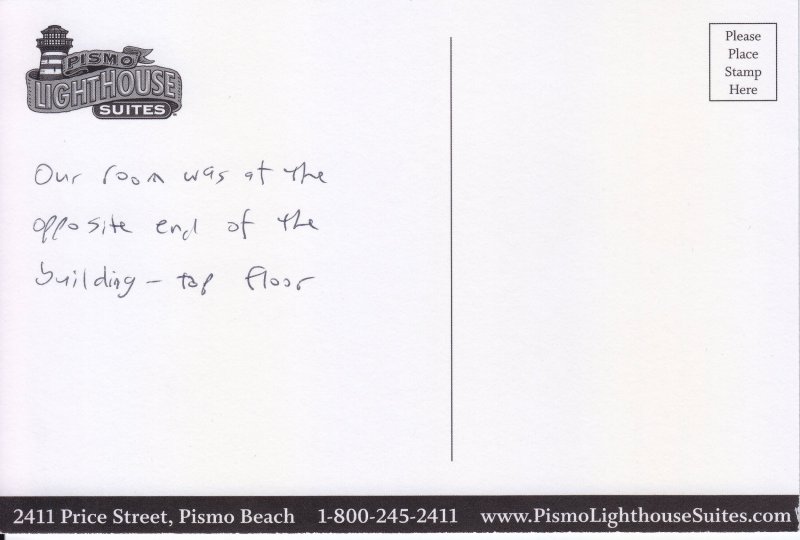 US,Postcard,Pismo Light House