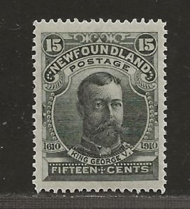 NEWFOUNDLAND  SC# 103  VF/MLH