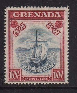 Grenada 1938 10/- SG 163d Perf 14 MH