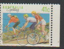 Australia SG 1180a  FU - from booklet bottom right  imper...