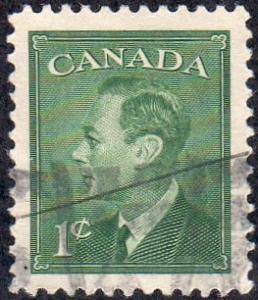 Canada 289 - Used - 1c George VI (1950)