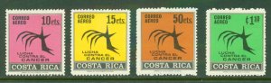 COSTA RICA C498-501 MNH BIN $2.00