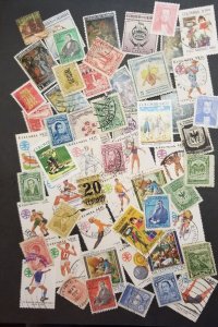 COLOMBIA Vintage Used Stamp Lot T2582