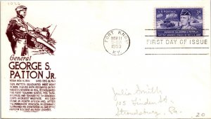 FDC 1953 SC #1026 Anderson Cachet - Fort Knox NY - Single - J4086