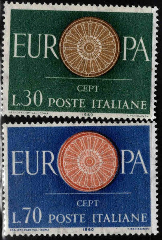 Italy Scott 809-810 MNH** 1960 Europa  stamp set
