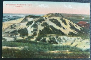 1910s Sylt Germany Navy Sea Flight Station Feldpost Postcard Cover To Berlin