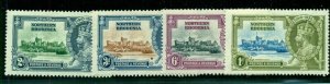 NORTHERN RHODESIA #18-21, Mint Hinged, Scott $17.00