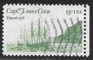 US #1733 13c Capt Cook - Resolution & Discovery by John Webber