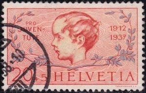 Switzerland Used - Scott# B87
