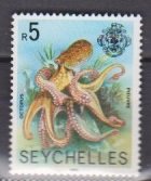 1985 Seychelles # 403Ec Octopus MNH