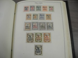 PERSIA, Fantastic Stamp Collection mounted/partially glued in a Minkus