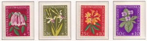 Netherlands New Guinea #B19-B22 MNH 1959  flowers