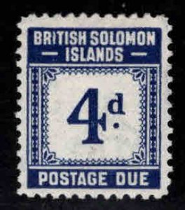 British Solomon Islands Scott J4 MH* 1940 Postage due stamp