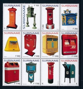 [SU1253] Suriname Surinam 2004 Mailboxes MNH