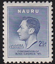 Nauru 37 King George VI 1937