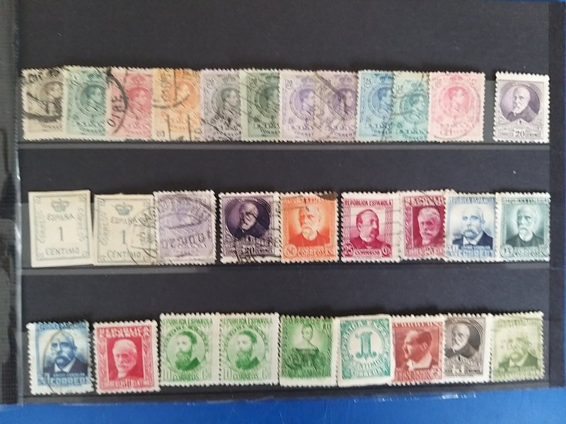 Lot Old Spain used/unused