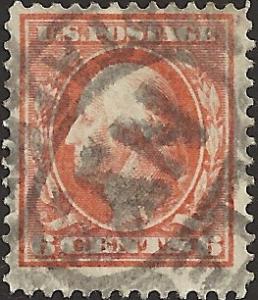 # 379 USED RED ORANGE GEORGE WASHINGTON