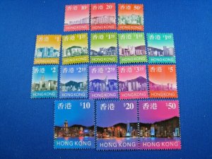 HONG KONG  1997  -  SCOTT # 763-778  -  MNH  -  COMPLETE SET     (Hh6)