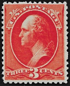 US 1887 Sc. 214 NH, copy of PF cert. for block, this is the lower right stamp