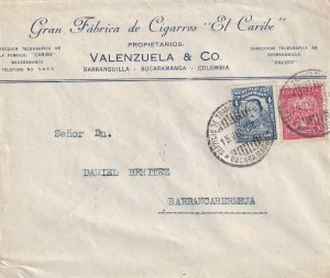 1929, Bucaramanga to Barrancabermeja, Colombia, SCADTA, See Remark (43902)