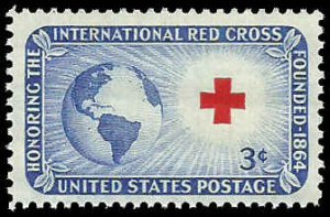 PCBstamps   US #1016 3c Red Cross, MNH, (23)