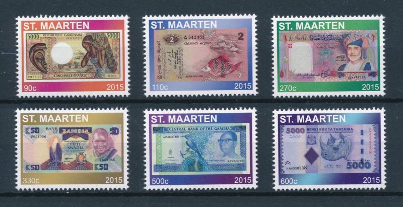 [110489] St. Maarten 2015 Paper money banknotes  MNH