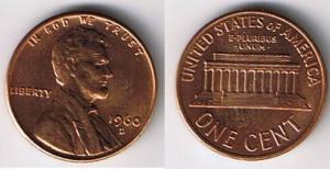 1960 D Lincoln Memorial Small Date Cent B252