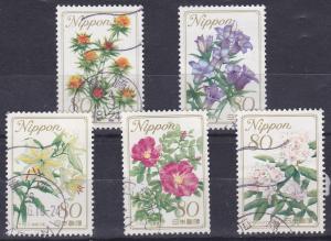 Japan 2008 Flowers of the Hometown 1 set GU