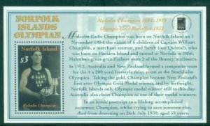Norfolk Is 2000 Olympic Gold Medalist Malcolm Eadie MS MUH