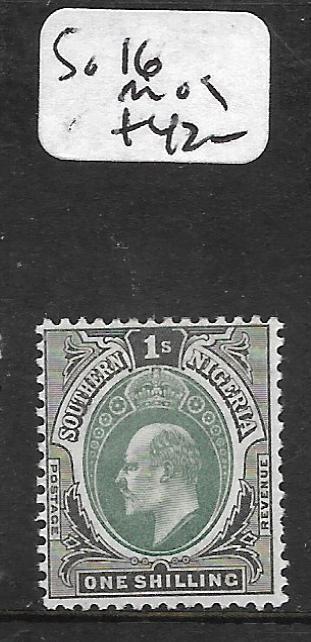 SOUTHERN NIGERIA  (PP1209B) KE 1/-  SG 16  MOG