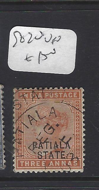 INDIA  PATIALA  (P2410B)   QV  3A   SG 20      VFU