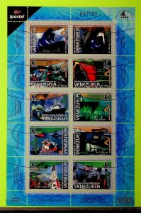 VENEZUELA Sc 1636 NH MINISHEET OF 2004 - WATER PROTECTION - (AO23)