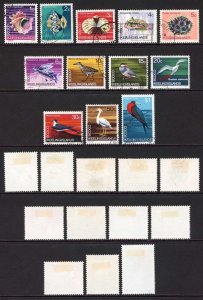 Cocos (Keeling) Island SG8/19 QEII 1969 Set of 12 Used