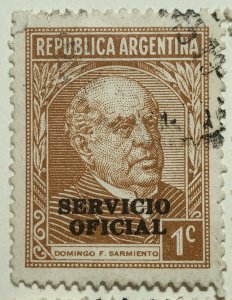 AlexStamps ARGENTINA #O37 SUPERB Used 